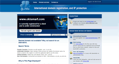 Desktop Screenshot of okismart.com